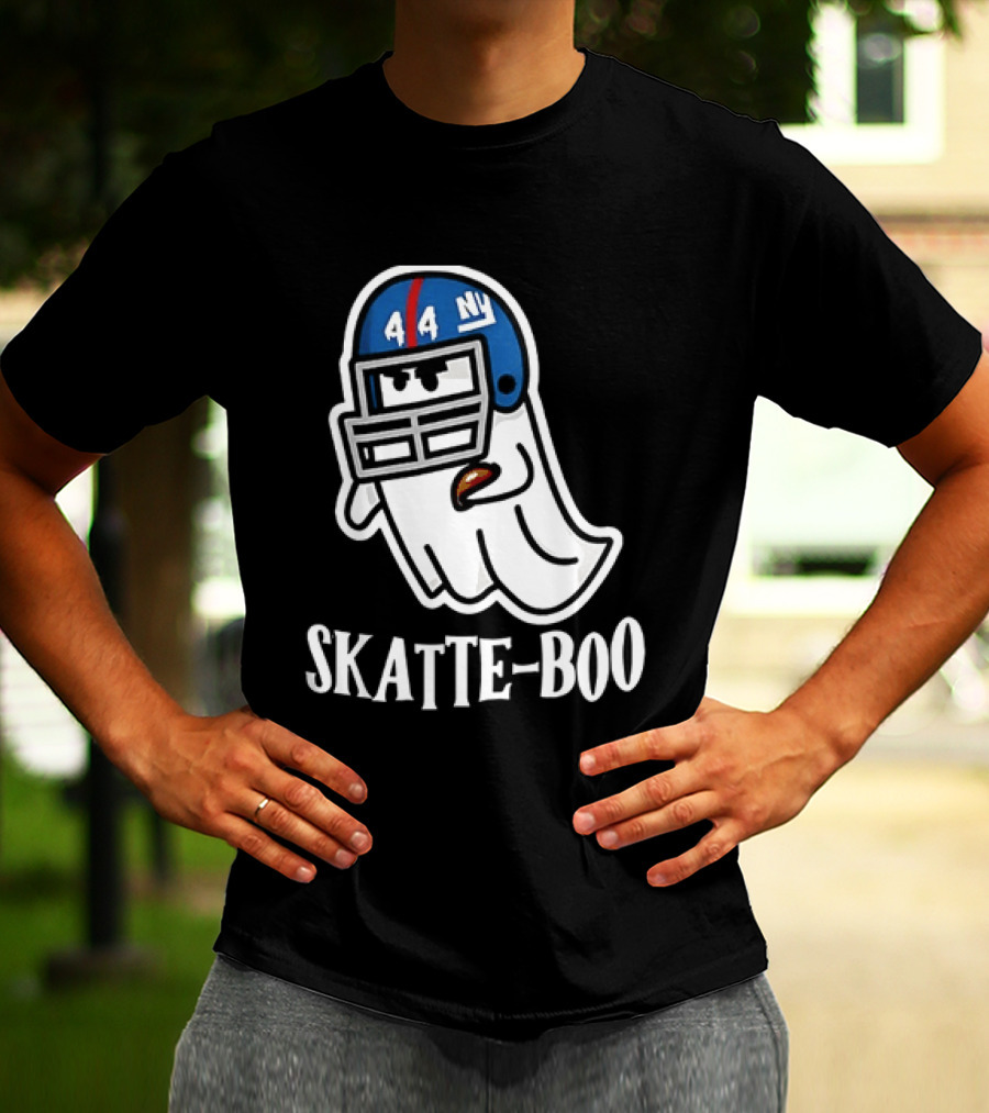 Ghost Skatte Boo Cam New York Giants Football 2025 Skatte Boo T-Shirt