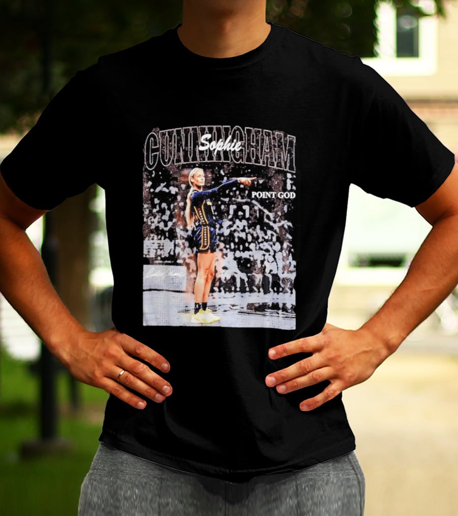 Cunningham Sophie Point God Indiana Fever T-Shirt