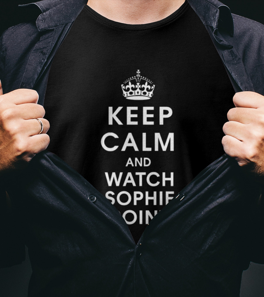 Keep Calm And Sophie Point Crown T-Shirt