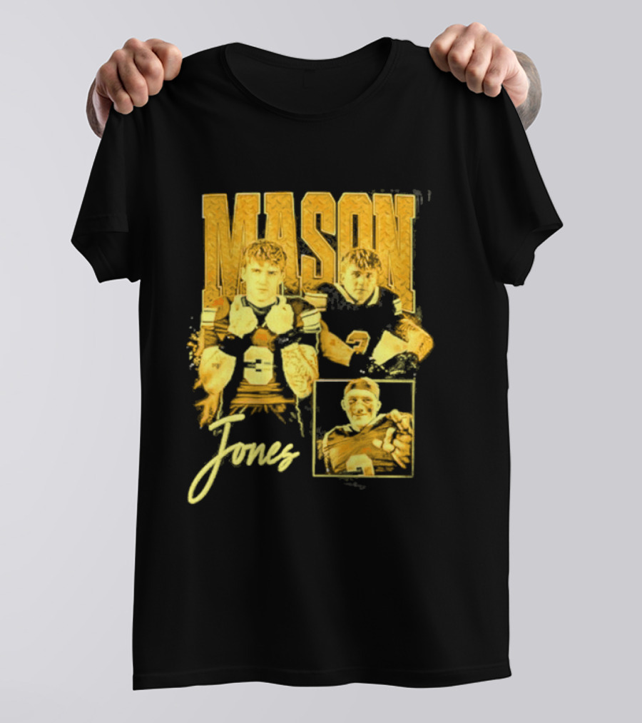 Mason Jones Alabama Crimson Tide Football Player T-Shirt