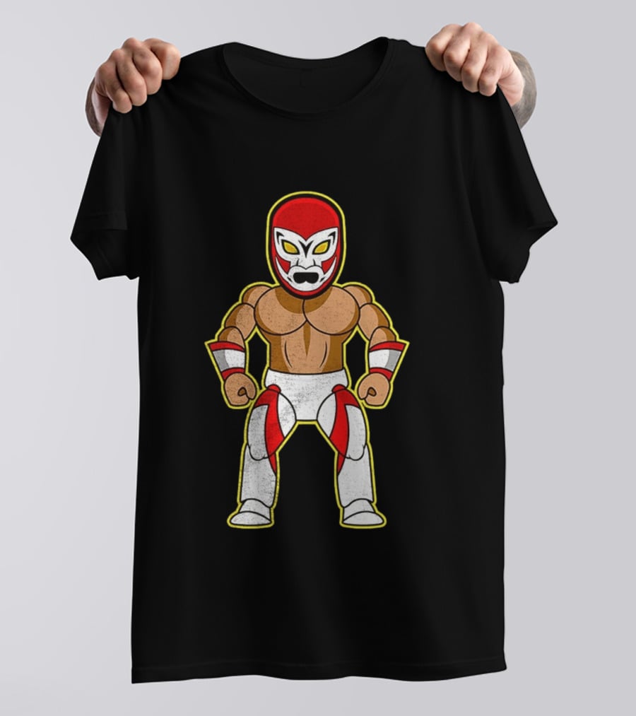Microman AAA Superstar Masked Wrestler WWE 2025 Cartoon T-Shirt