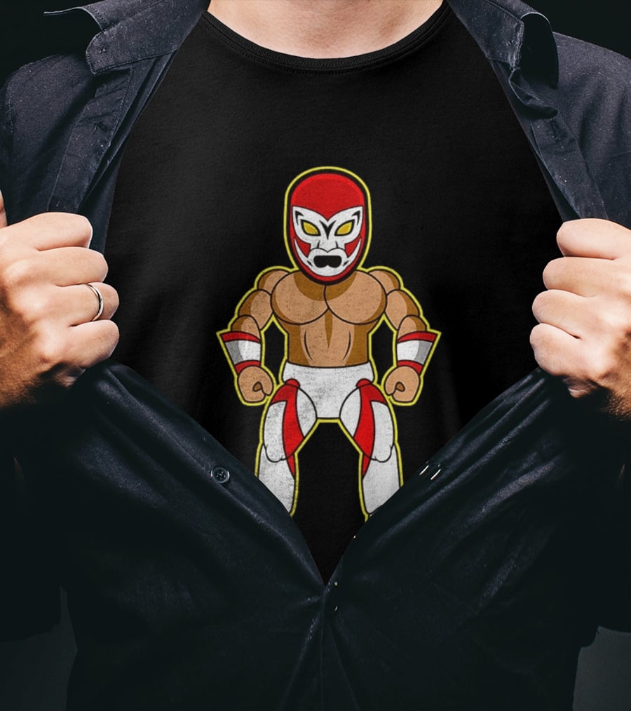 Microman AAA Superstar Masked Wrestler WWE 2025 Cartoon T-Shirt