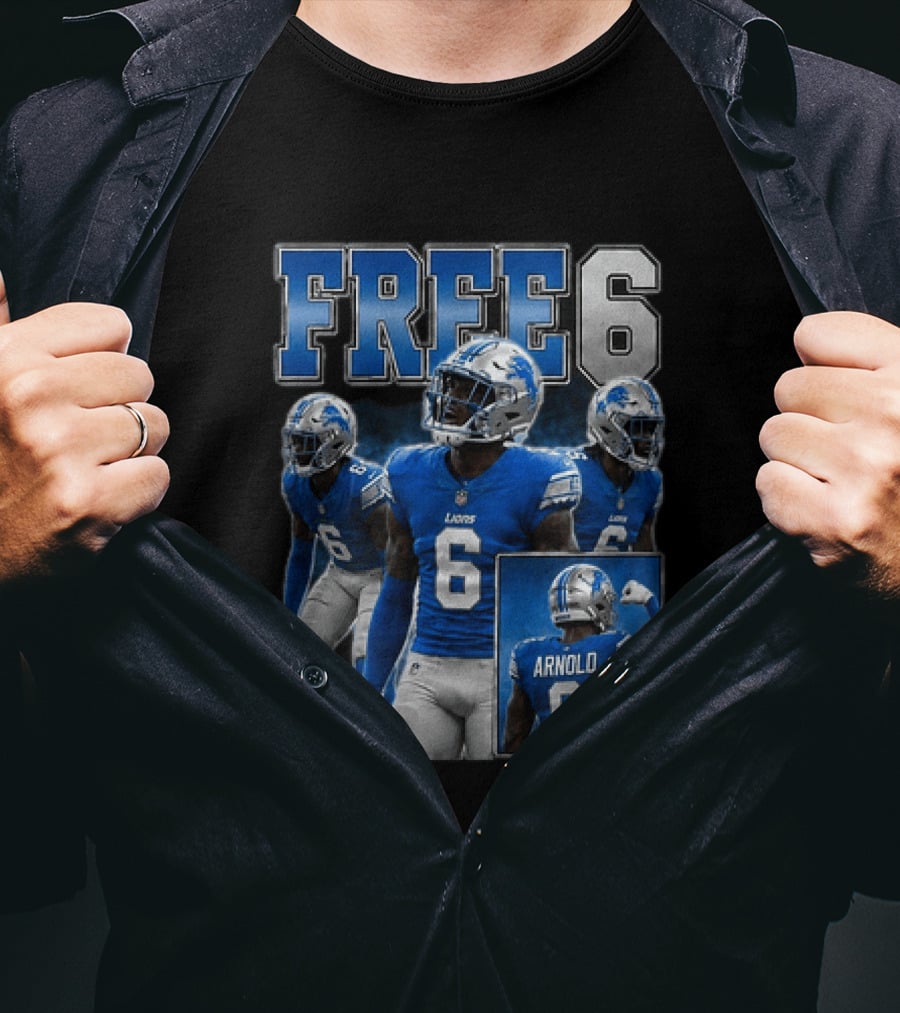Lions Free 6 Arnold St Brown Brothers T-Shirt