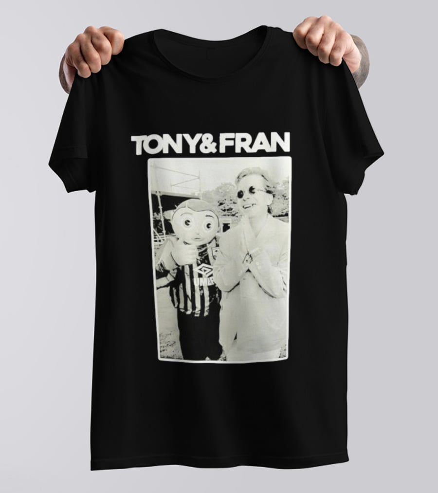 TONY & FRAN Frank Sidebottom Umbro Motif T-Shirt