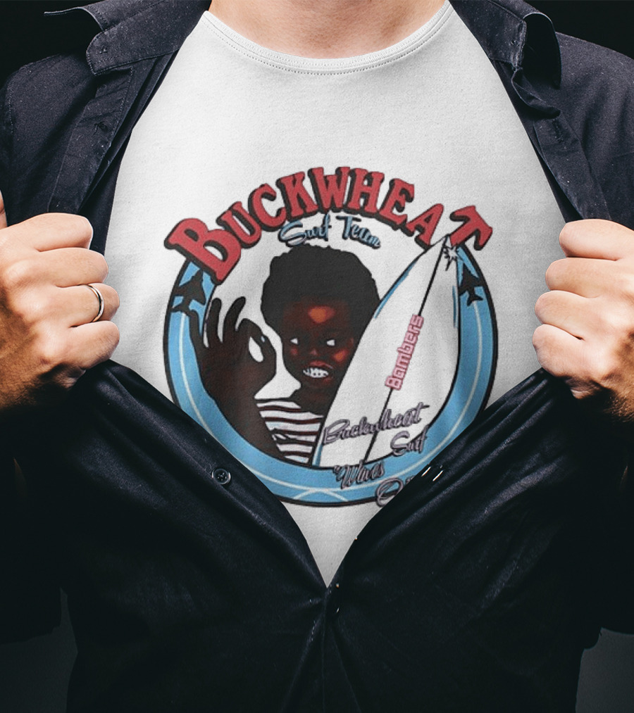 Buckwheat Surf Team Bombers Waves O Tay T-Shirt