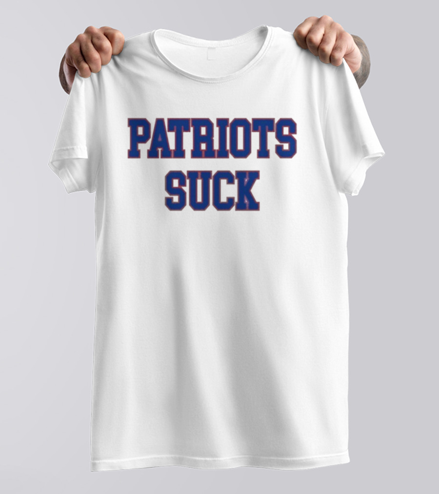Buffalo Bills Patriots Suck NFL Rivalry Fan Gear T-Shirt