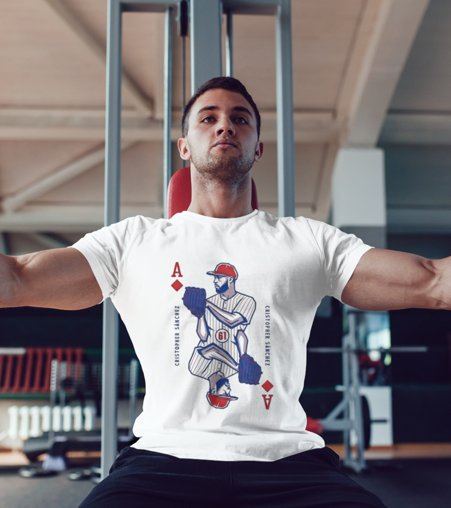Cristopher Sánchez Ace Of Diamonds Baseball Player T-Shirt
