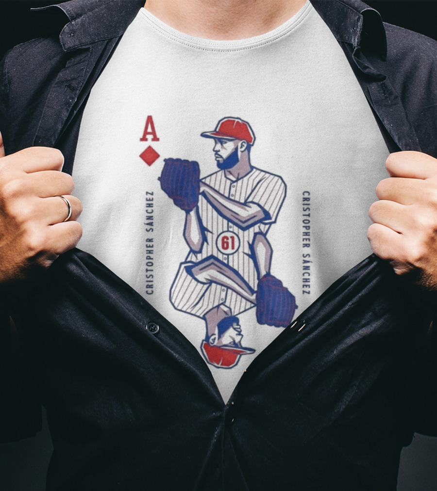 Cristopher Sánchez Ace Of Diamonds Baseball Player T-Shirt
