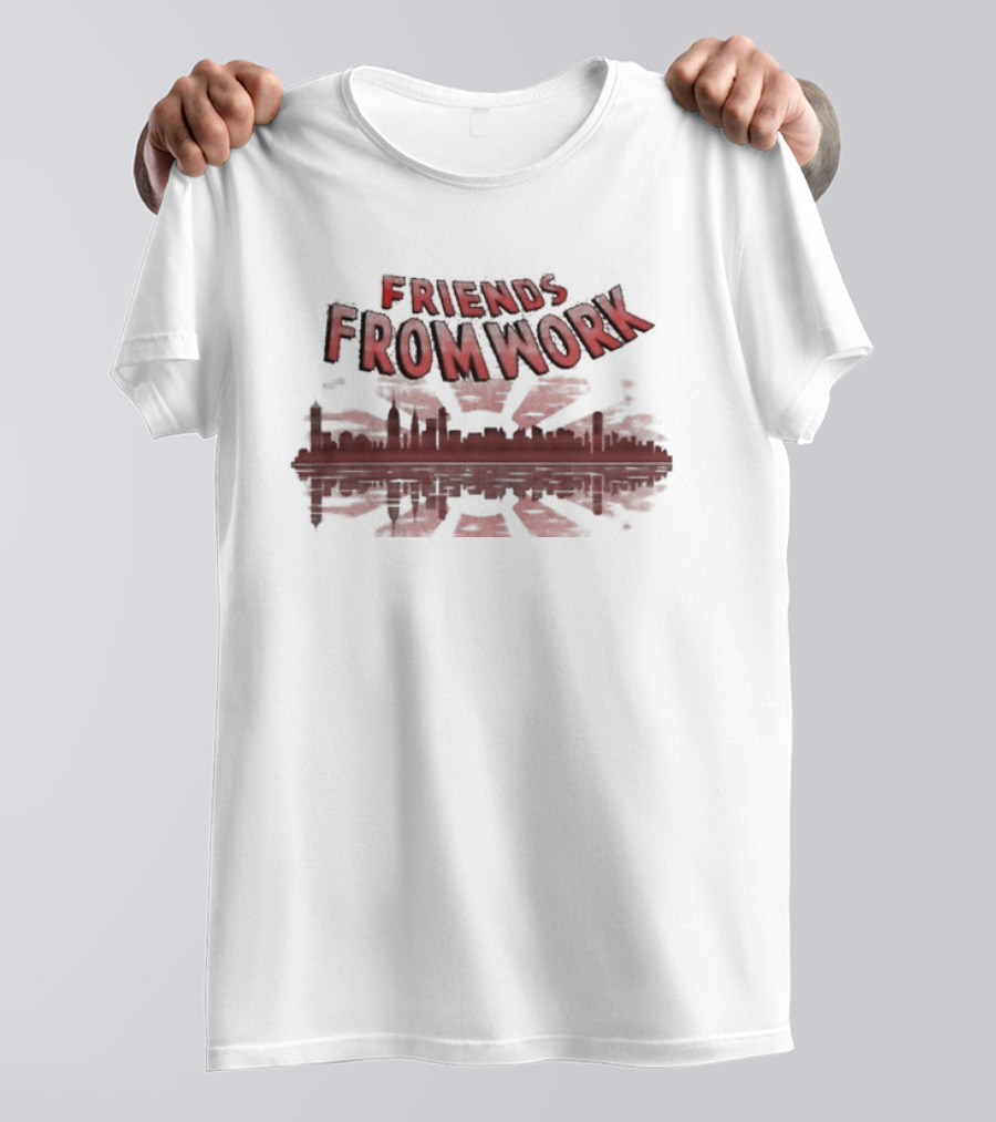 Friends From Work Spider Man Brand New Day Web Symbol Reflections T-Shirt