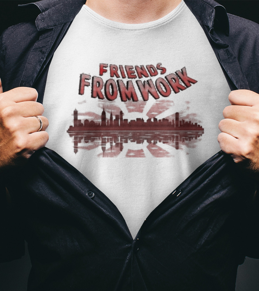 Friends From Work Spider Man Brand New Day Web Symbol Reflections T-Shirt