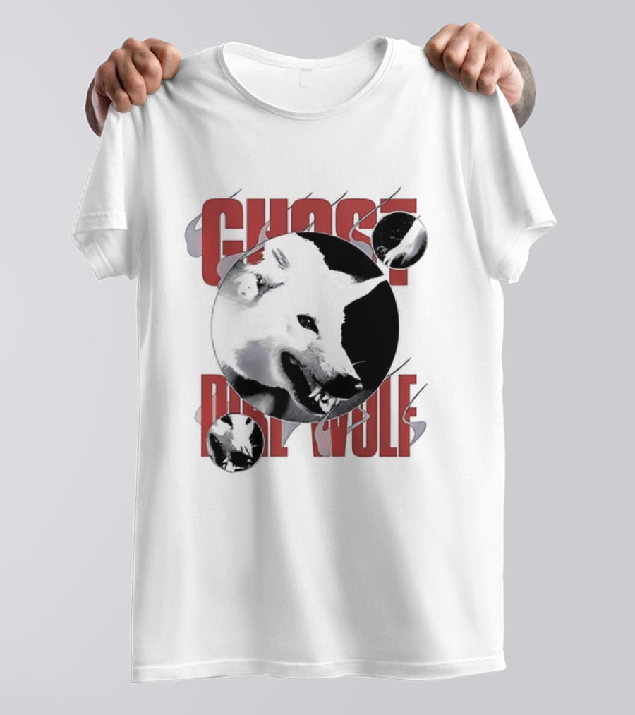 Ghost Dire Wolf Game Of Thrones Fan T-Shirt