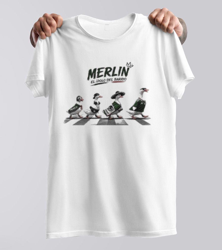 Merlin Mexico Duck Evolution El Idolo Del Barrio T-Shirt