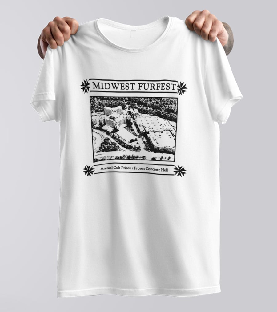 Midwest Furfest Animal Cult Prison Escapee Furry Convention T-Shirt