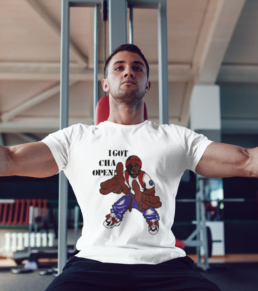 I Got Cha Opin Cartoon Character Graphic Hip Hop T-Shirt