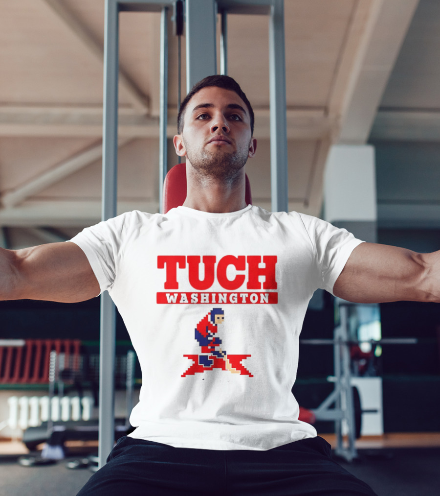 Tuch Washington 89 RW Retro Hockey Pixel T-Shirt