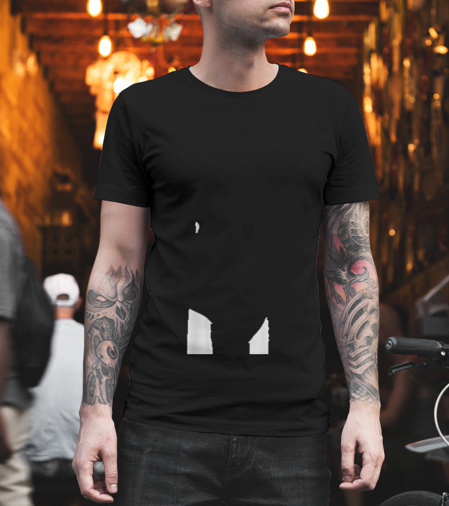 Bad Bunny Bunny Face Split Sunglasses T-Shirt
