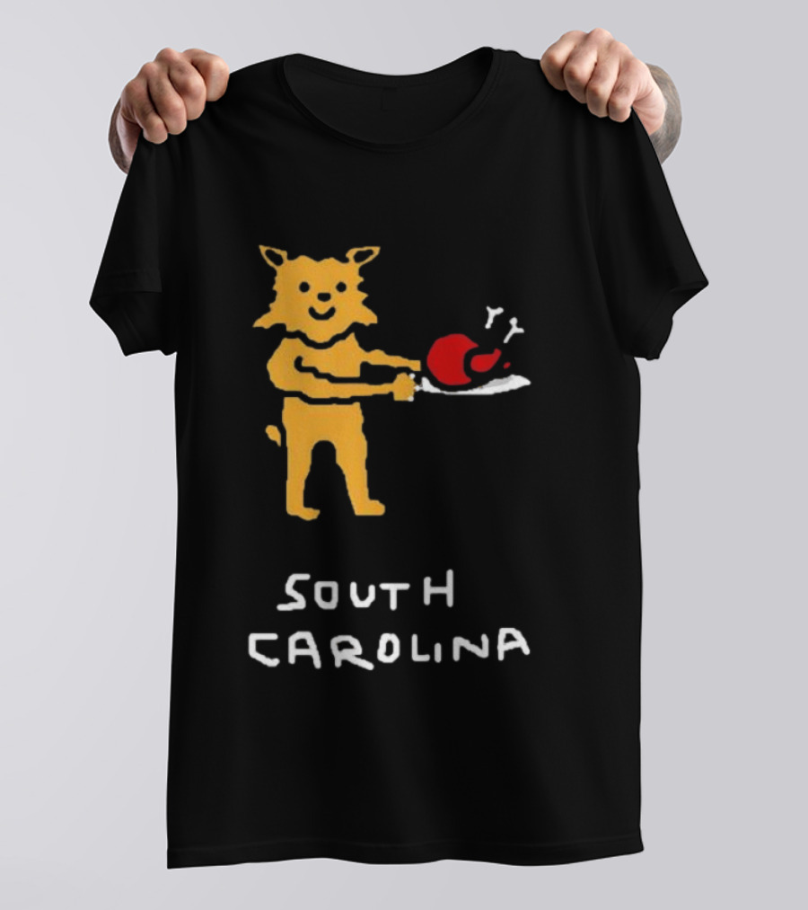 South Carolina Gamecocks 2026 27 SEC Football Schedule Cartoon T-Shirt