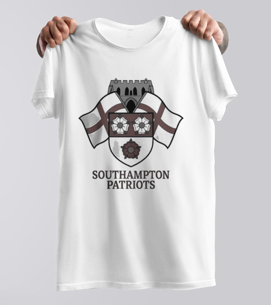 Southampton Patriots Emblem Celebrating Henry Nowak Legacy T-Shirt