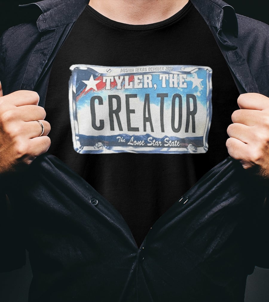 Tyler The Creator Austin Texas October 2021 The Lone Star State T-Shirt