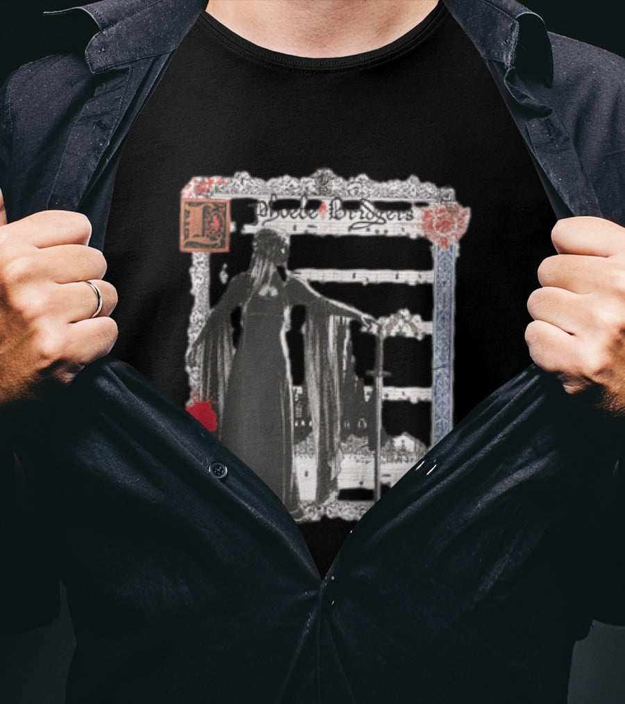 Phoebe Bridgers Gothic Medieval Sword And Castle Sheet Music T-Shirt