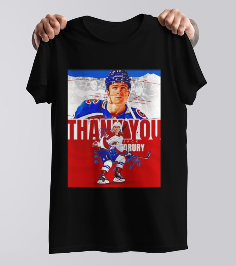 Jack Drury Thank You Colorado Avalanche T-Shirt
