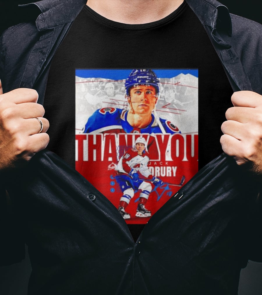 Jack Drury Thank You Colorado Avalanche T-Shirt