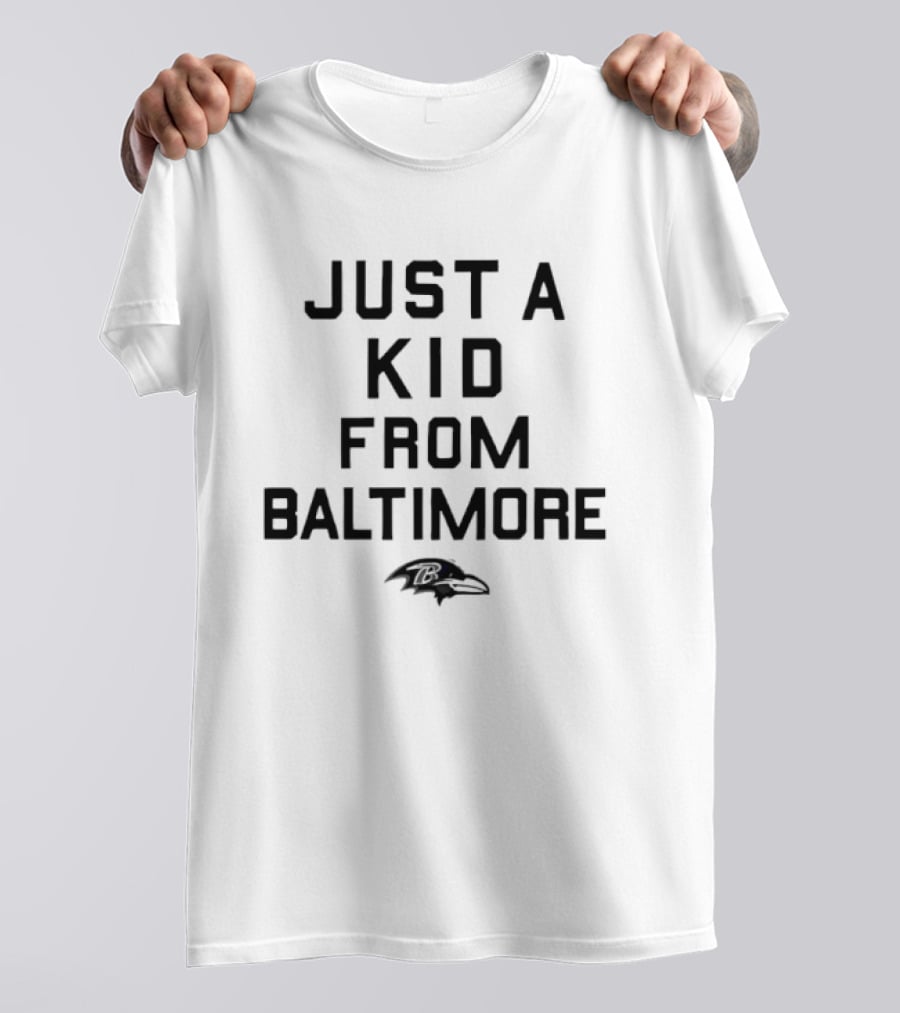 Just A Kid From Baltimore Ravens T-Shirt