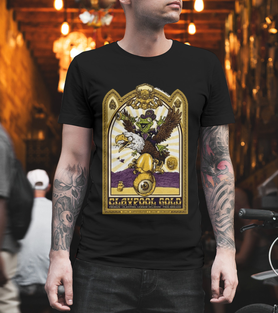 Primus Claypool Lennon Delirium Frog Brigade Dillon Amphitheater 6 28 2026 T-Shirt