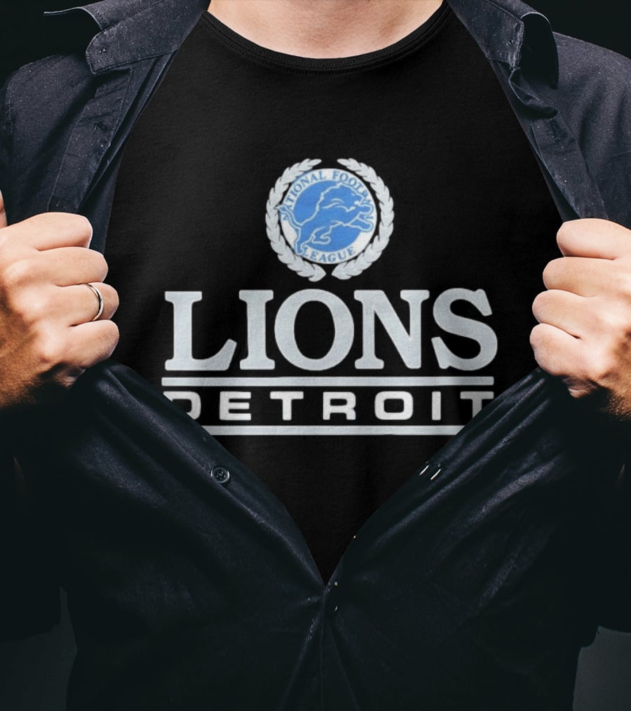 Detroit Lions National Football League Crest T-Shirt
