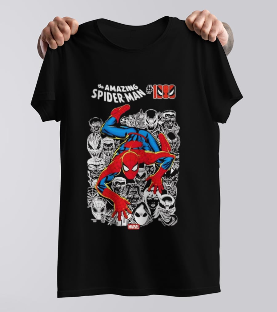 Amazing Spider Man 1000 Villains Marvel Collection T-Shirt