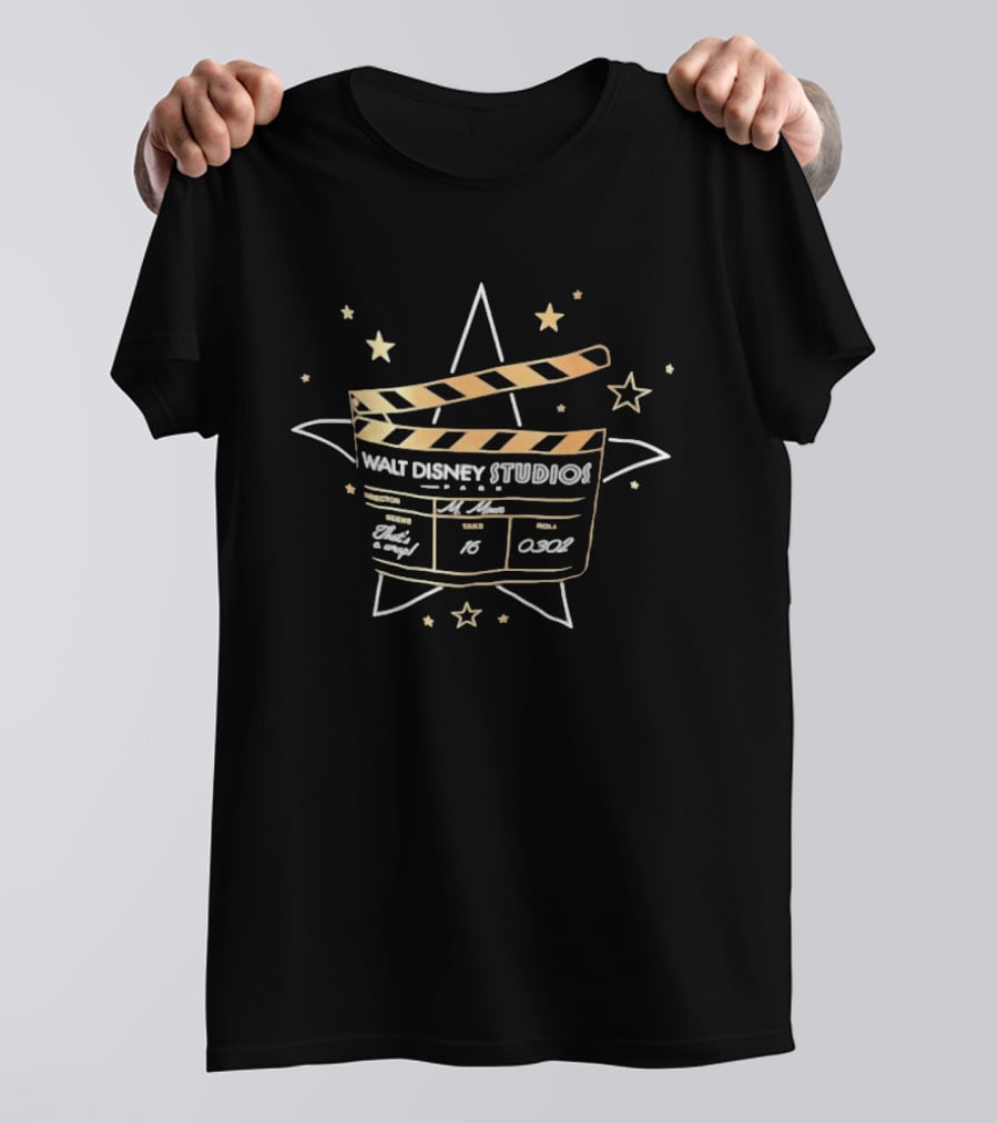 Walt Disney Studios Park Clapboard Star Magic T-Shirt