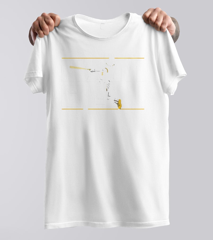 Bam Bam Baseball Player Home Run Pittsburgh Pirates T-Shirt