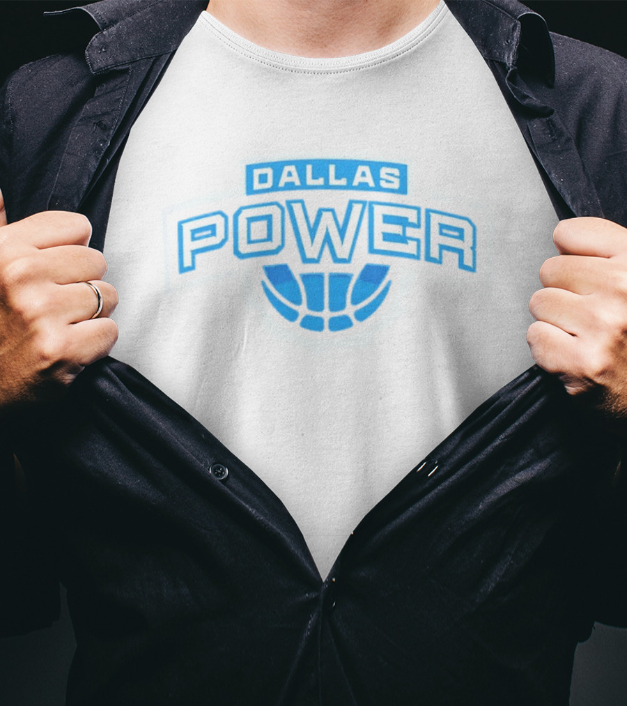 Big3 Dallas Power Basketball Team Starter Main T-Shirt