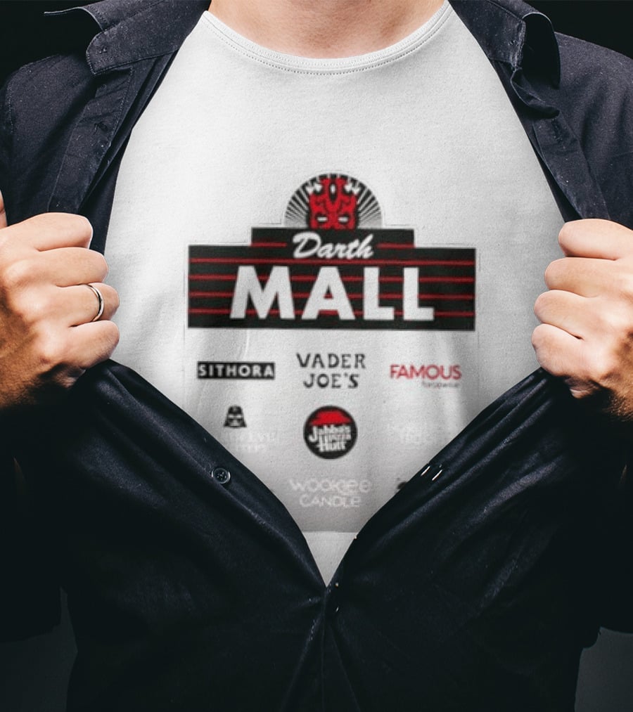 Darth Maul Sithora Vader Joe's Famous Forcewear Anakin Evil Outfitters Hoth Topic Wookiee Candle T-Shirt