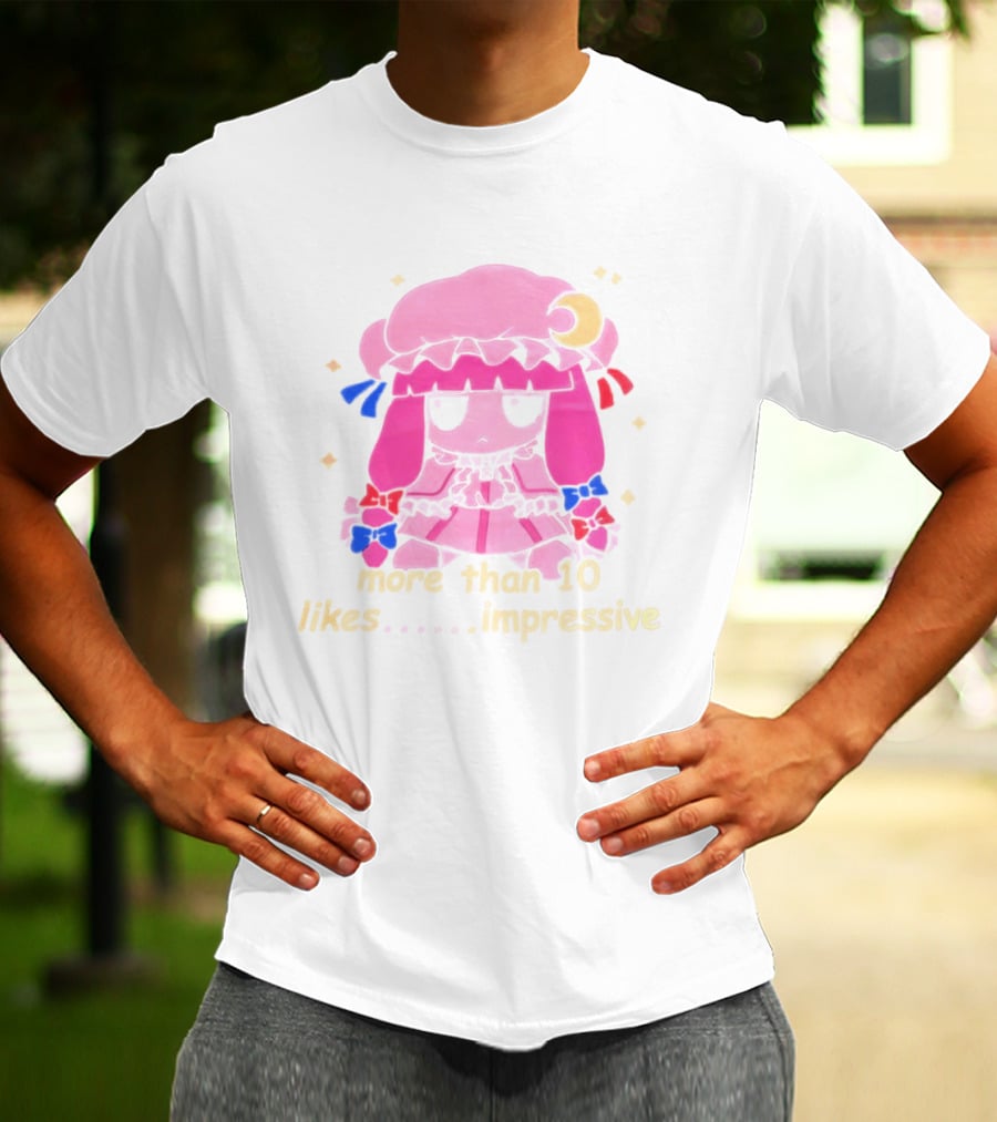 Patchouli Knowledge Touhou Project More Than 10 Likes Impressive T-Shirt