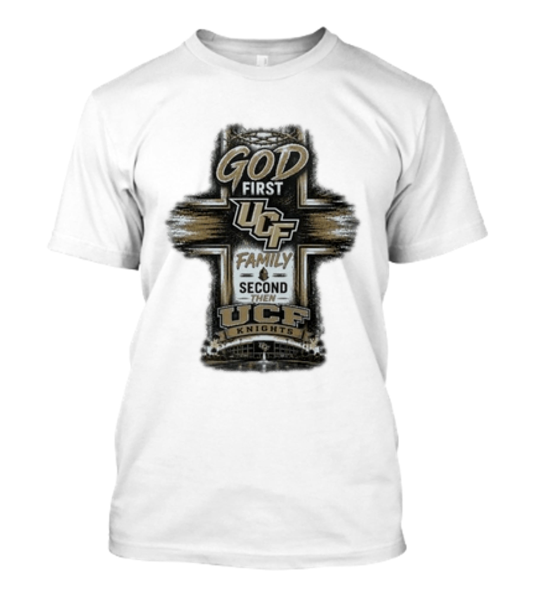 God First UCF Family Second Then UCF Knights T-Shirt