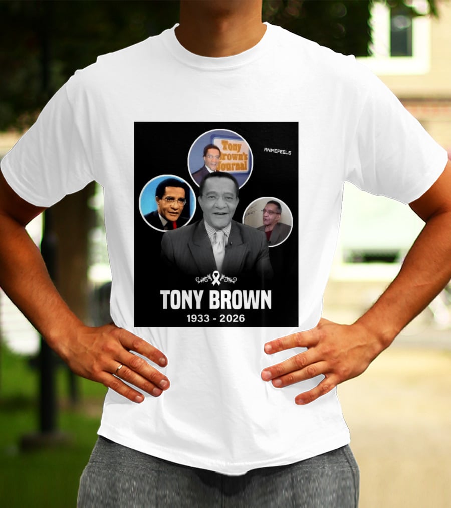 Tony Brown's Journal 1933 2026 ANIMEFEELS T-Shirt