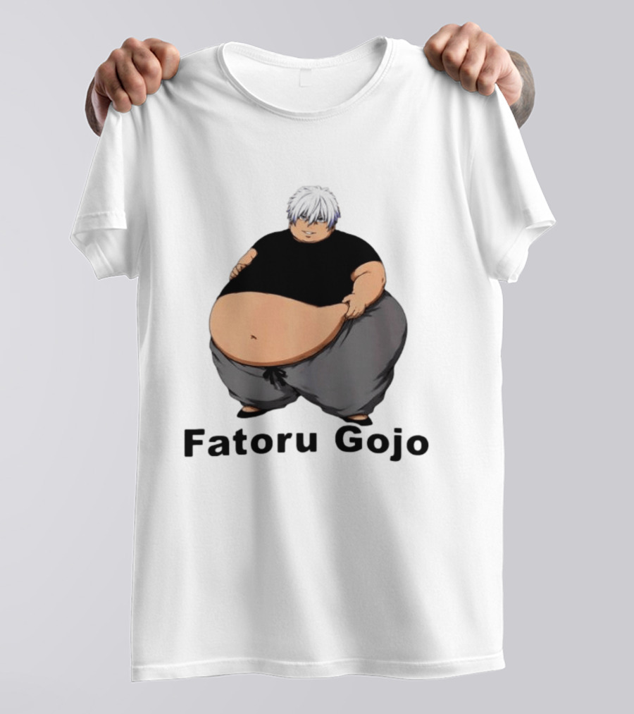 Satoru Gojo Jujutsu Kaisen Fatoru Gojo Meme Character Fan Favorite Humor T-Shirt