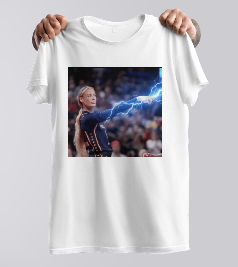 Sophie Cunningham Lightning Power Basketball Stars T-Shirt