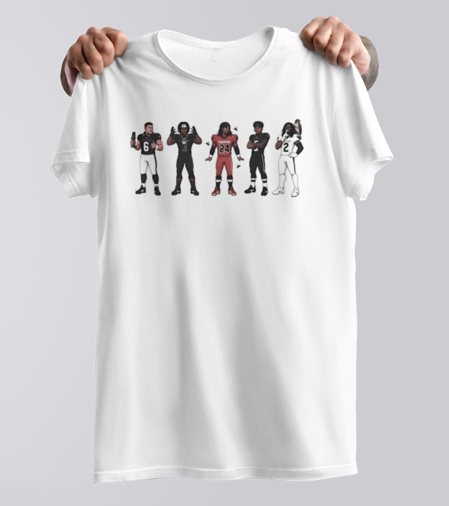 Stroud Tank Dell Stingley Mixon Houston Texans Football Team Players NFL T-Shirt