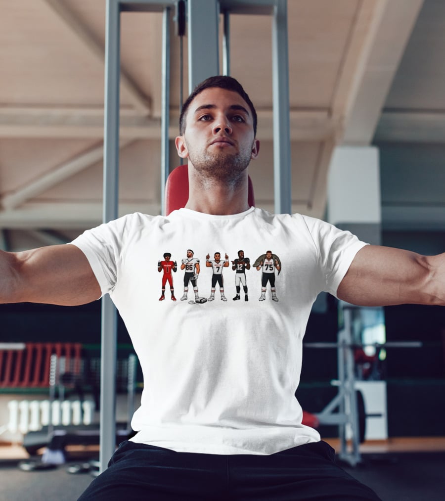 Tank Dell Dalton Schultz CJ Stroud Nico Collins Jarrett Patterson Houston Texans Team Players T-Shirt