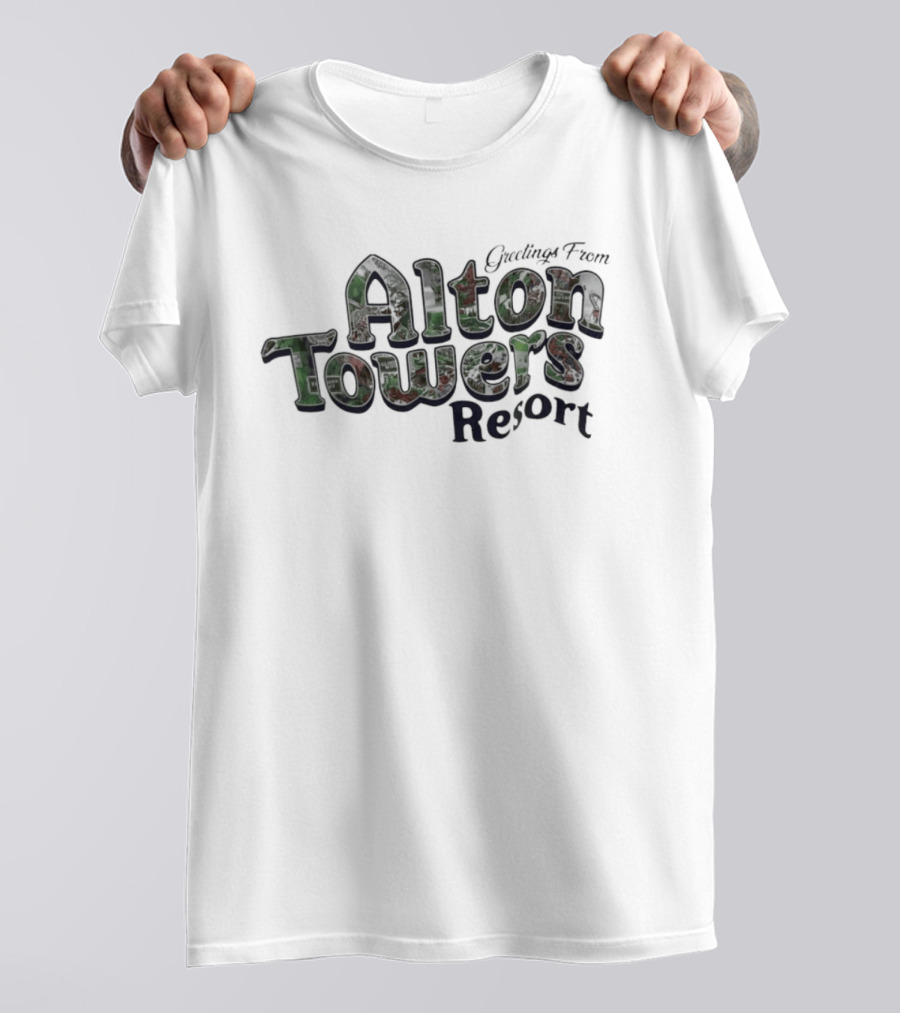 Greetings From Alton Towers Resort Adventure T-Shirt