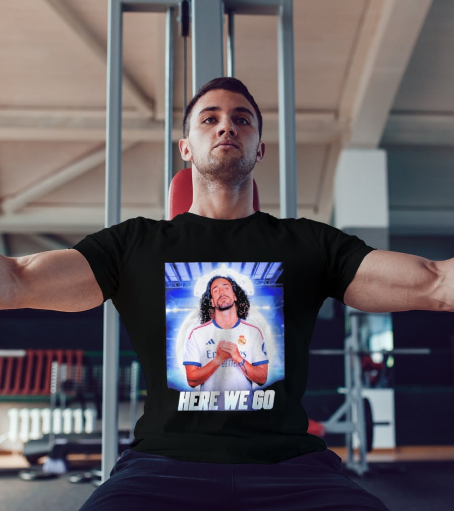 Real Madrid Transfer News Marc Cucurella Here We Go T-Shirt