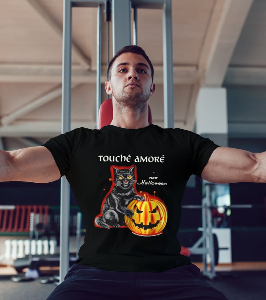 Touche Amore Black Cat Jack O Lantern New Halloween You Keep Finding New Ways T-Shirt