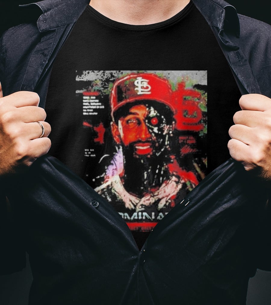 2026 St. Louis Cardinals Jose Fermin Ferminator Cyborg T-Shirt