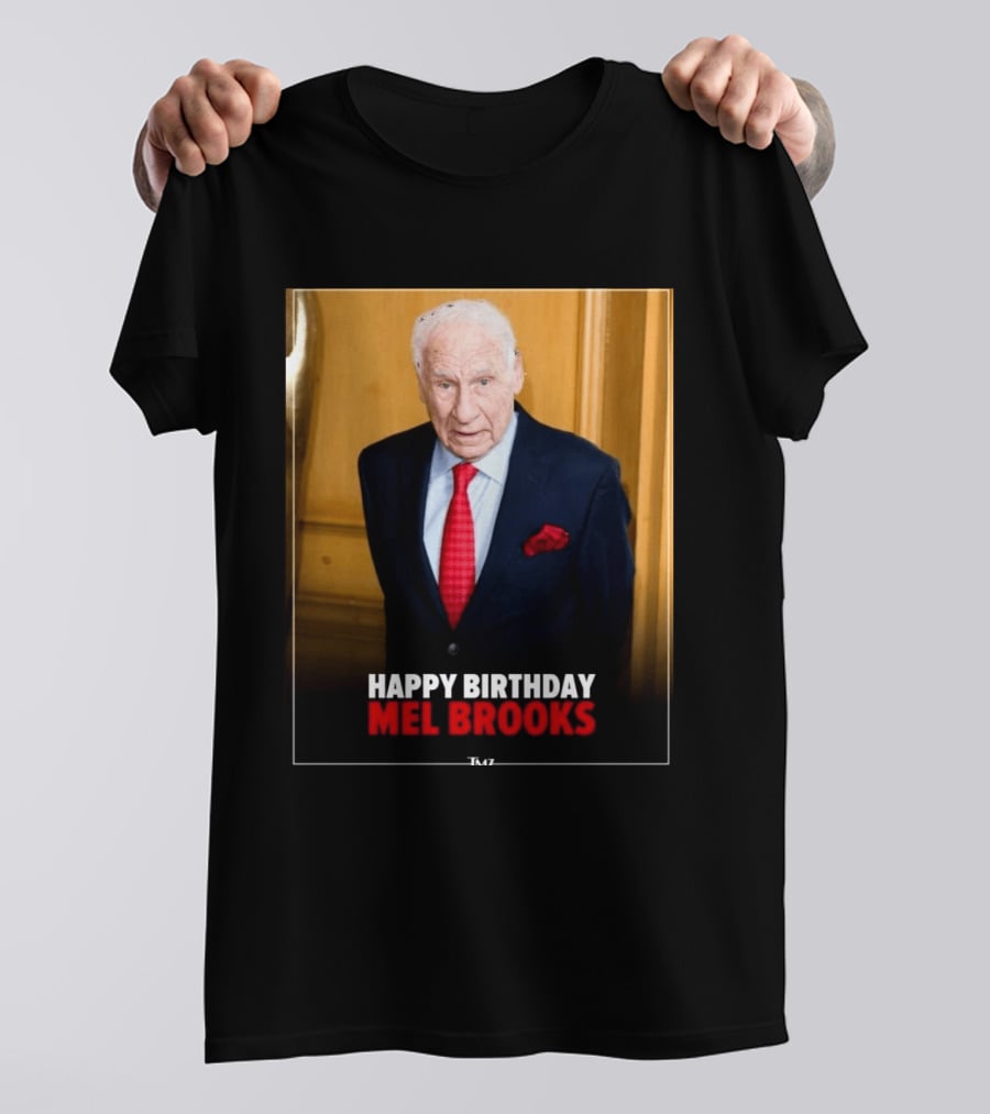 Mel Brooks Happy 100th Birthday Celebration T-Shirt