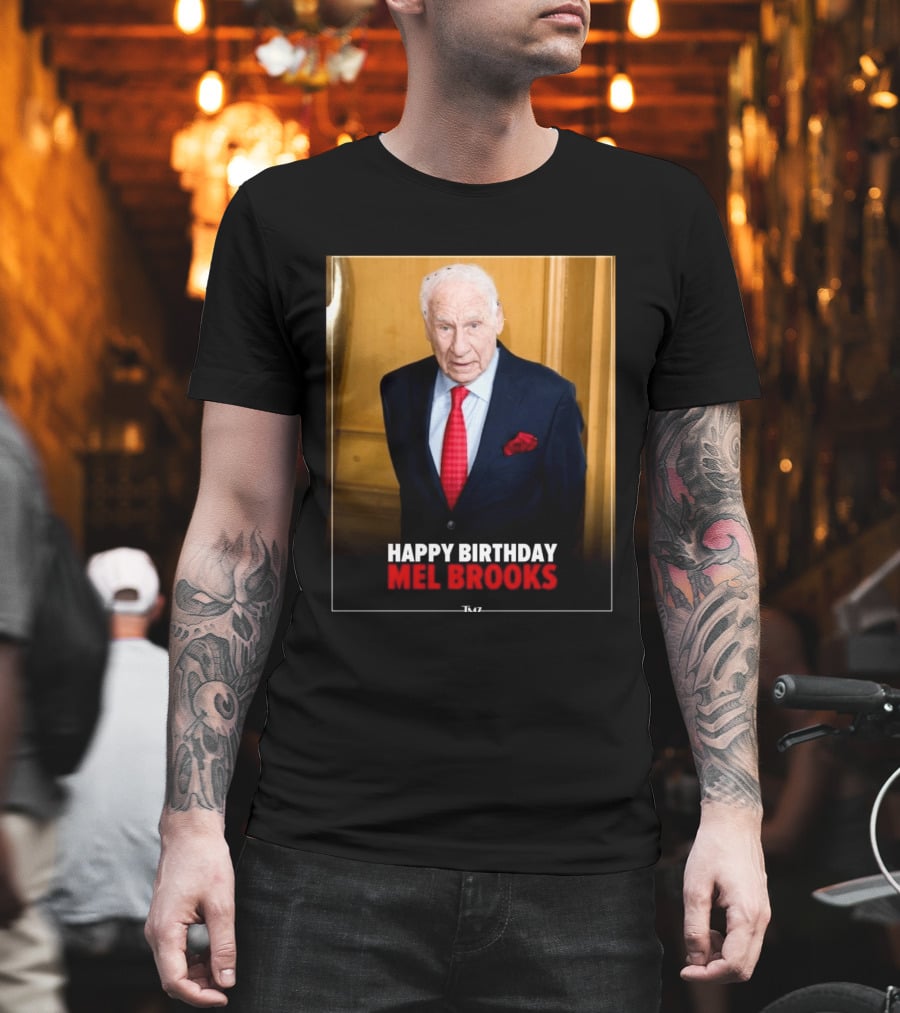 Mel Brooks Happy 100th Birthday Celebration T-Shirt