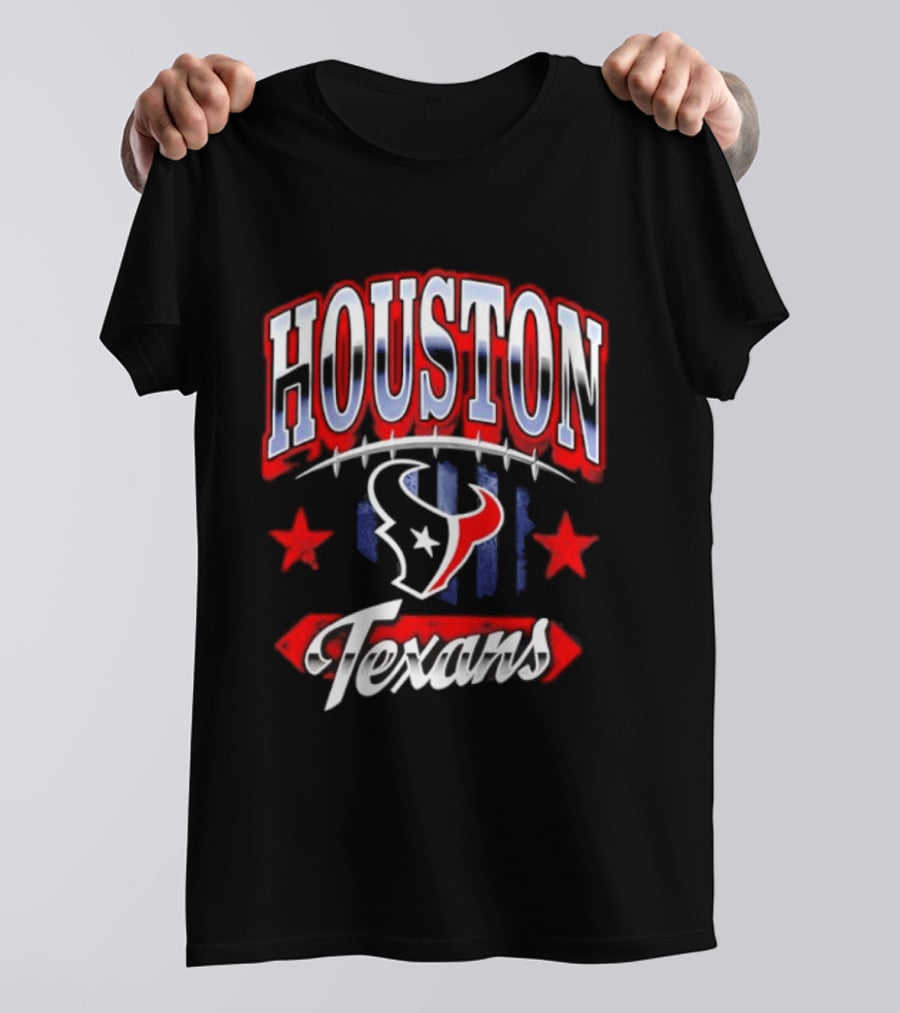 Houston Texans Stars And Stripes 2026 T-Shirt