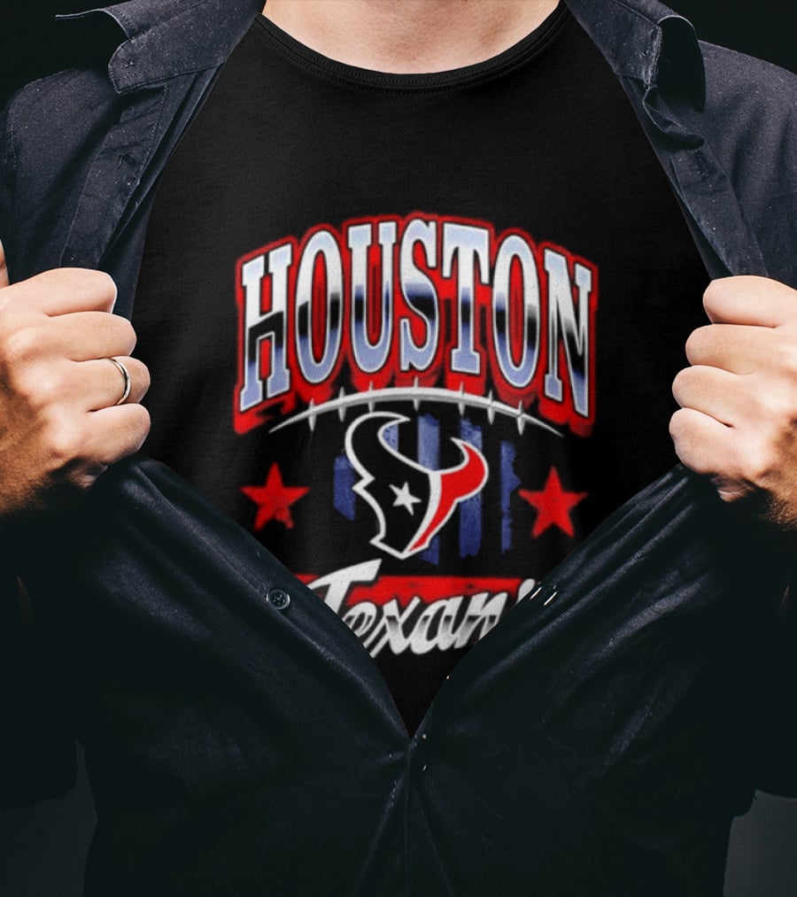 Houston Texans Stars And Stripes 2026 T-Shirt