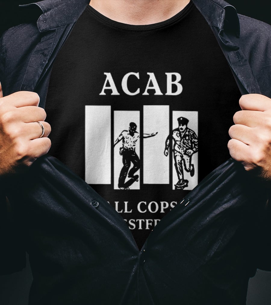 ACAB All Cops Are Bestfriends Running Bars Concept T-Shirt